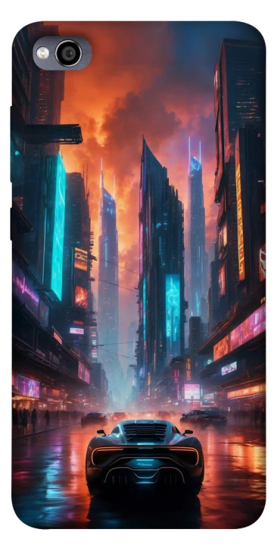 Чехол на Xiaomi Redmi 4a Cyber city фото 1 из 1