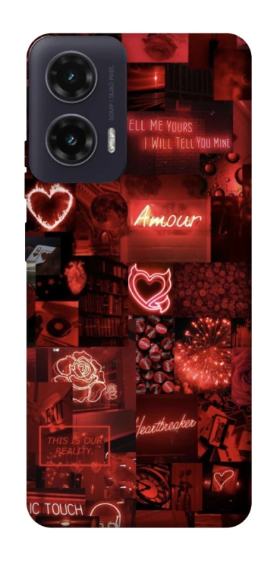 Чохол на Motorola Moto G35 Love collage ver.6 фото 1 з 1