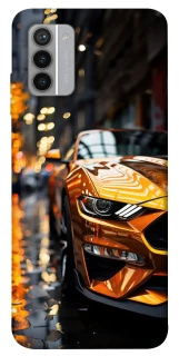 Чохол на Nokia G42 Golden sports car фото 1 з 1