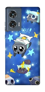 Чохол на Motorola Edge 50 Pebble kitten stars фото 1 з 1