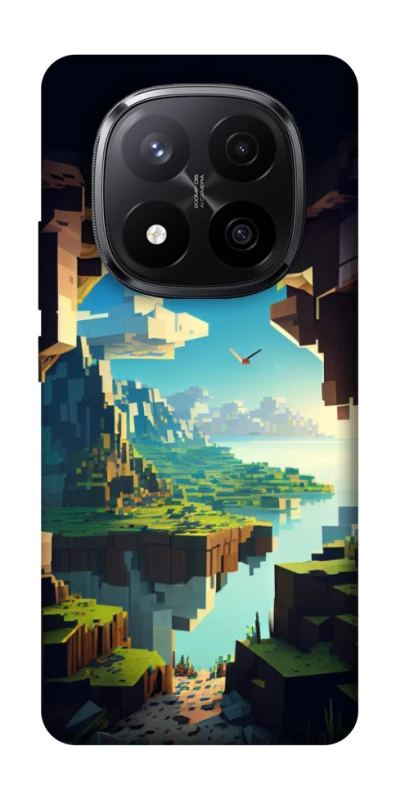 Чохол на Xiaomi Redmi Note 14 Pro+ 5G Minecraft sunrise фото 1 з 1