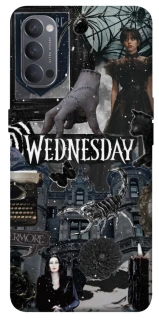 Чохол на Oppo Reno 4 Wednesday Collage ver.2 фото 1 з 1