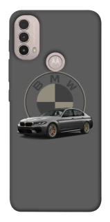 Чехол на Motorola Moto E40 BMW grey v2 фото 1 из 1