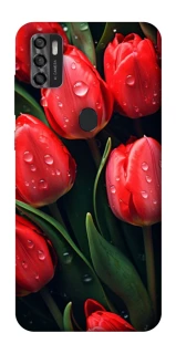 Чохол на ZTE Blade A7s (2020) Червоні тюльпани фото 1 Чохол на ZTE Blade A7s (2020) Червоні тюльпани фото 1 з 1