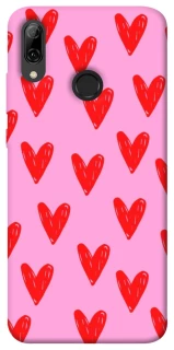 Чехол на Huawei P Smart (2019) Red hearts 2 фото 1 из 1
