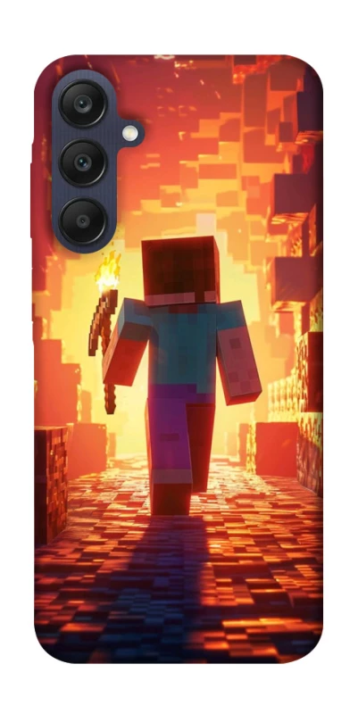 Чохол на Samsung Galaxy A25 5G Minecraft adventure фото 1 з 1