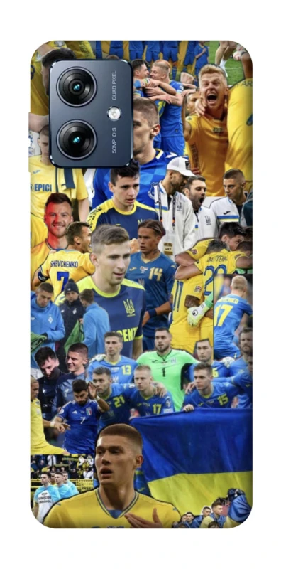 Чехол на Motorola Moto G54 Power UA-Football ver.6 фото 1 из 1