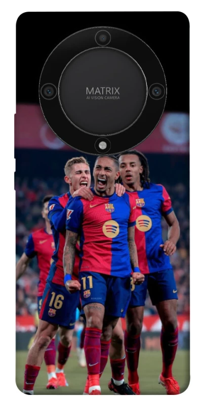 Чехол на Huawei Magic5 Lite FC Barcelona team фото 1 из 1