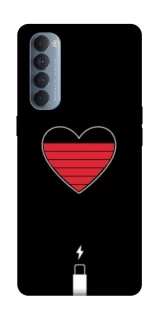 Чохол на Oppo Reno 4 Pro Charge your heart фото 1 з 1