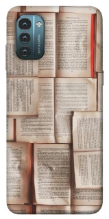 Чехол на Nokia G21 Книги фото 1 из 1