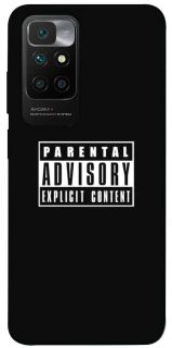 Чохол на Xiaomi Redmi 10 Parental Advisory Label фото 1 з 1