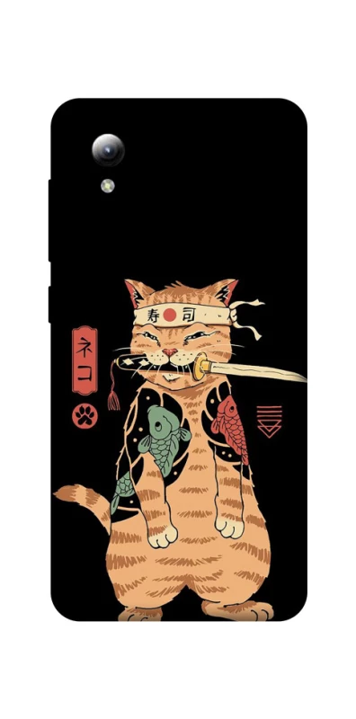Чохол на ZTE Blade A3 (2019) Кіт-самурай фото 1 з 1