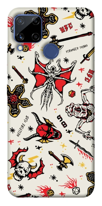 Чехол на Realme C15 Stranger Things ver.2 фото 1 из 1