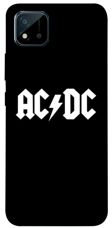 Чохол на Realme C20 AC/DC logo фото 1 Чохол на Realme C20 AC/DC logo фото 1 з 1