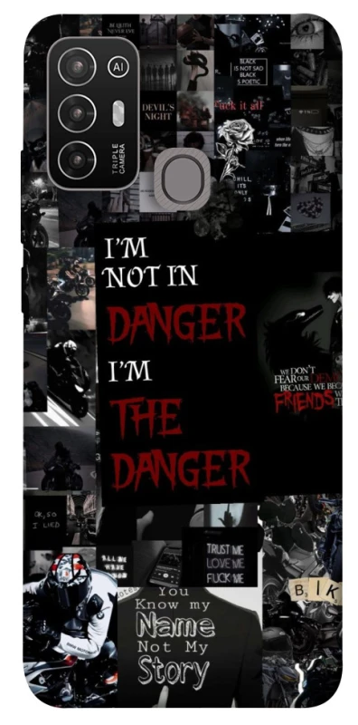 Чохол на ZTE Blade A52 Danger collage фото 1 з 1