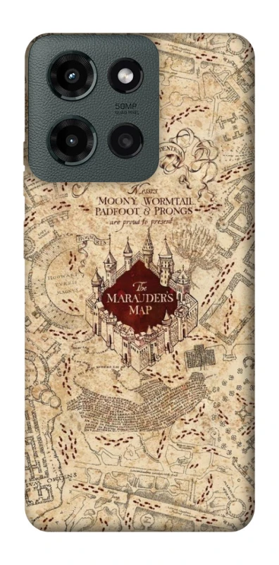 Чехол на Motorola Moto G Power (2025) Harry Potter Marauder's Map фото 1 из 1
