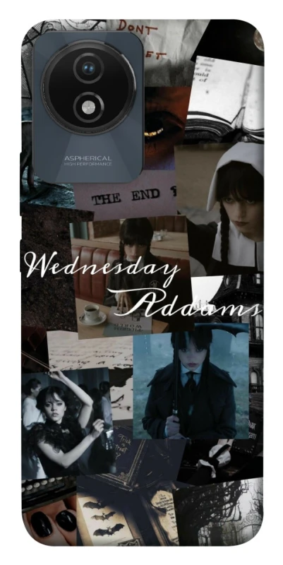 Чохол на Vivo Y02 Wednesday Collage ver.1 фото 1 з 1