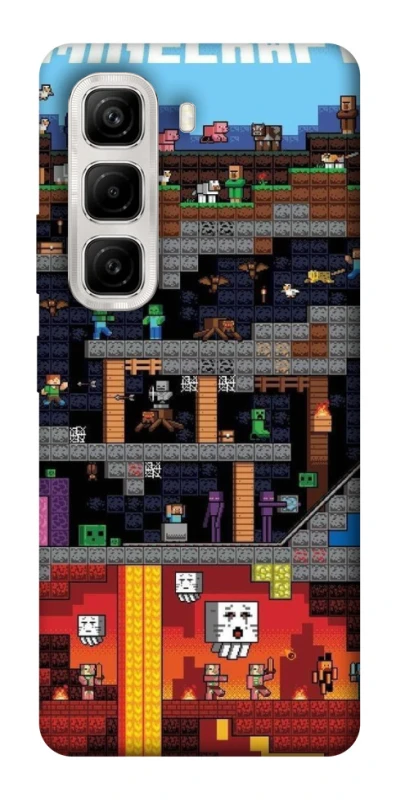 Чохол на Infinix Hot 50 4G Minecraft фото 1 з 1