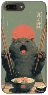 Чохол на Apple iPhone 7 plus / 8 plus Hungry Cat фото 1 з 1