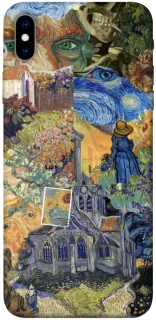 Чохол на Apple iPhone XS Max (6.5") Van Gogh collage фото 1 з 1