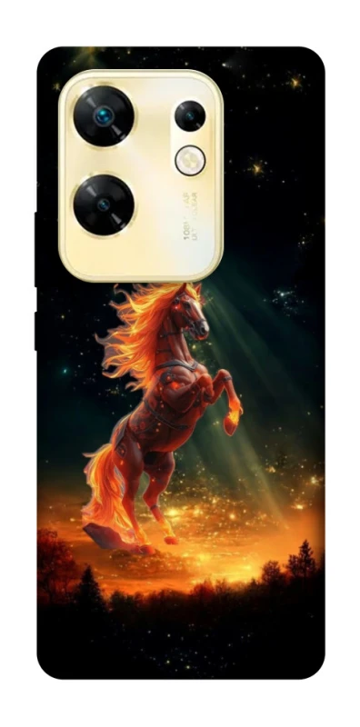 Чохол на Infinix Zero 30 4G Red Fire Horse ver.2 фото 1 з 1