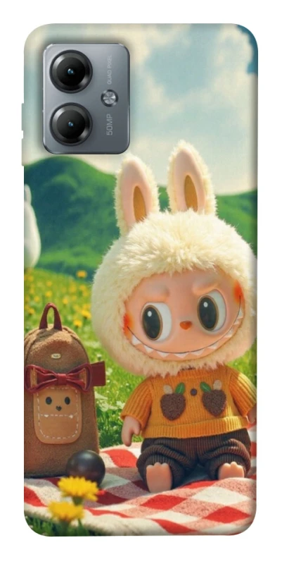 Чохол на Motorola Moto G14 Labubu Smile Edition фото 1 з 1