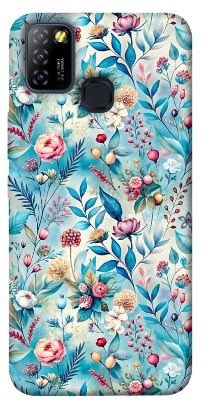 Чохол на Infinix Hot 10 Lite Floral design ver.5 фото 1 з 1