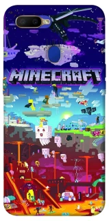 Чехол на Oppo A5s Minecraft world фото 1 из 1