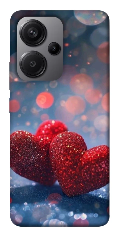 Чехол на Xiaomi Redmi Note 13 Pro+ Red hearts фото 1 из 1