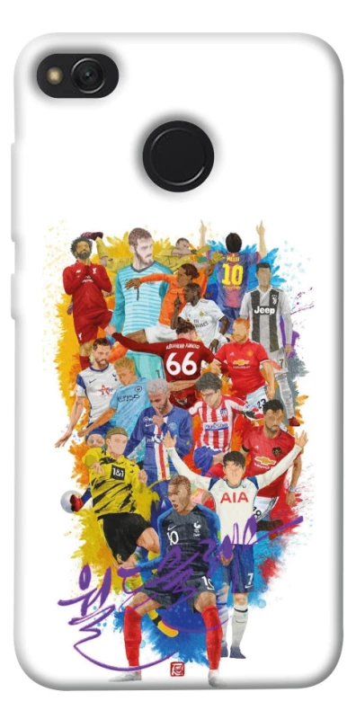 Чохол на Xiaomi Redmi 4X Football Abstract v2 фото 1 з 1