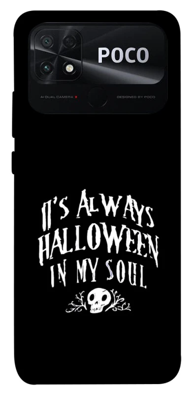 Чохол на Xiaomi Poco C40 Halloween in my soul фото 1 з 1