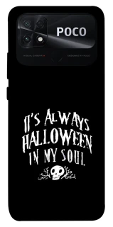 Чохол на Xiaomi Poco C40 Halloween in my soul фото 1 з 1