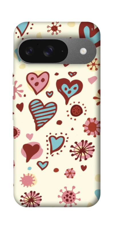Чохол на Google Pixel 10 Pretty hearts фото 1 з 1