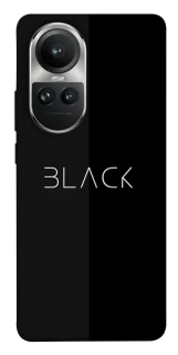 Чехол на Oppo Reno 10 Black фото 1 из 1