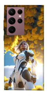 Чохол на Samsung Galaxy S22 Ultra Cyber space girl ver.3 фото 1 з 1