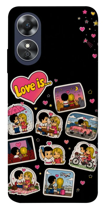 Чехол на Oppo A17 Love is ver.3 фото 1 из 1