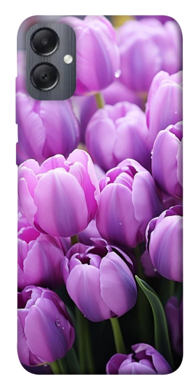 Чехол на Samsung Galaxy A05 Фиолетовые тюльпаны фото 1 из 1