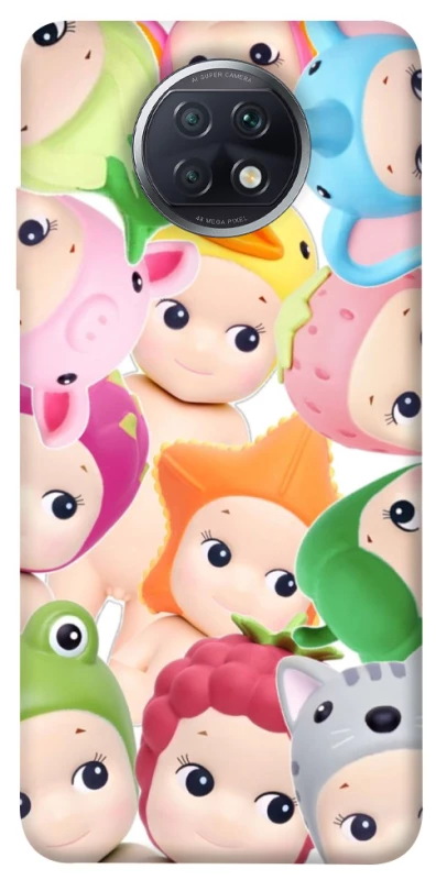 Чохол на Xiaomi Redmi Note 9 5G / Note 9T Fruit-Zoo Kaleidoscope фото 1 з 1