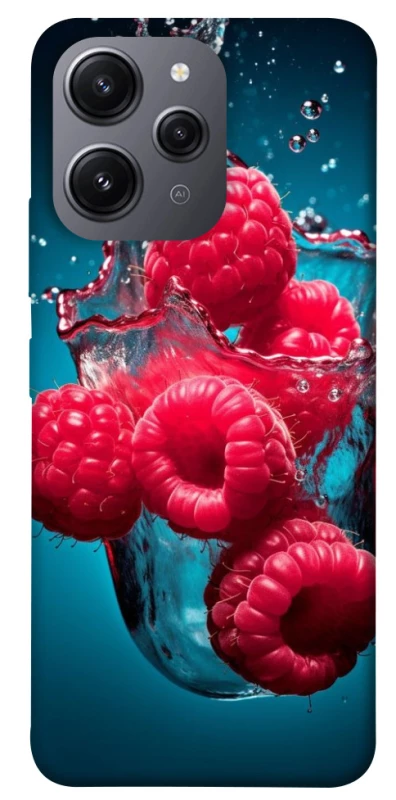 Чохол на Xiaomi Redmi 12 Малинка у воді фото 1 з 1