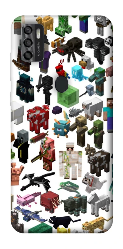 Чохол на ZTE Blade A7s (2020) Minecraft v4 фото 1 з 1