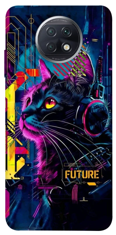 Чохол на Xiaomi Redmi Note 9 5G / Note 9T Cyber Cat v2 фото 1 з 1