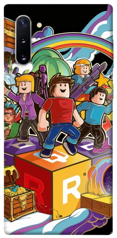 Чохол на Samsung Galaxy Note 10 Roblox family фото 1 з 1