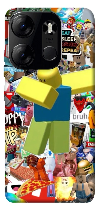 Чохол на Tecno Spark Go 2023 Roblox style фото 1 з 1