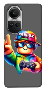 Чехол на Oppo Reno 10 Roblox Gamer Peace фото 1 из 1