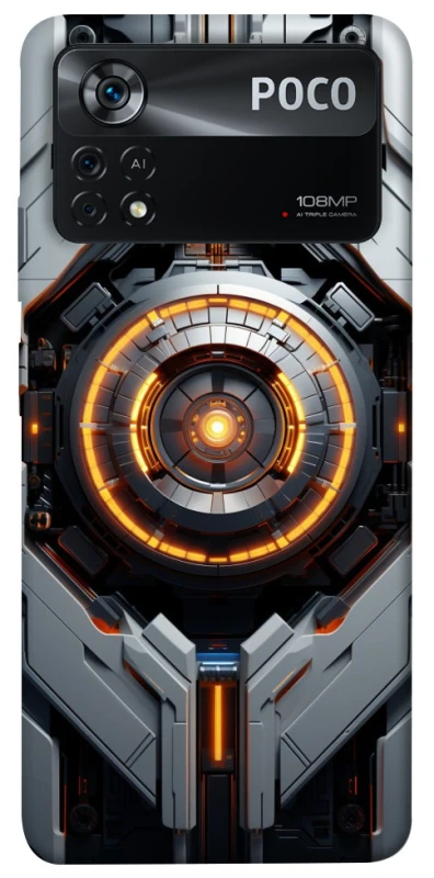 Чехол на Xiaomi Poco X4 Pro 5G CyberPhone v1 фото 1 из 1