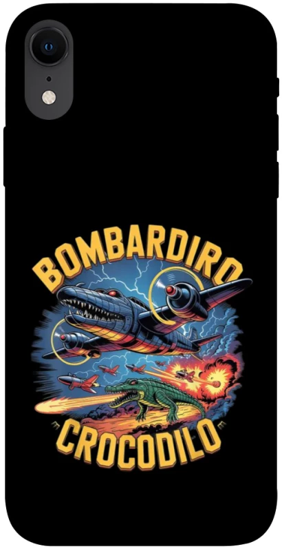 Чехол на Apple iPhone XR (6.1") Bombardino Crocodilo v2 фото 1 из 1