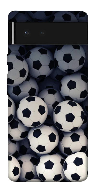 Чохол на Google Pixel 6 Футбольні м'ячи фото 1 з 1