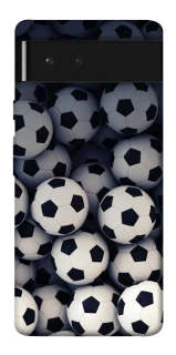 Чехол на Google Pixel 6 Футбольные мячи фото 1 из 1