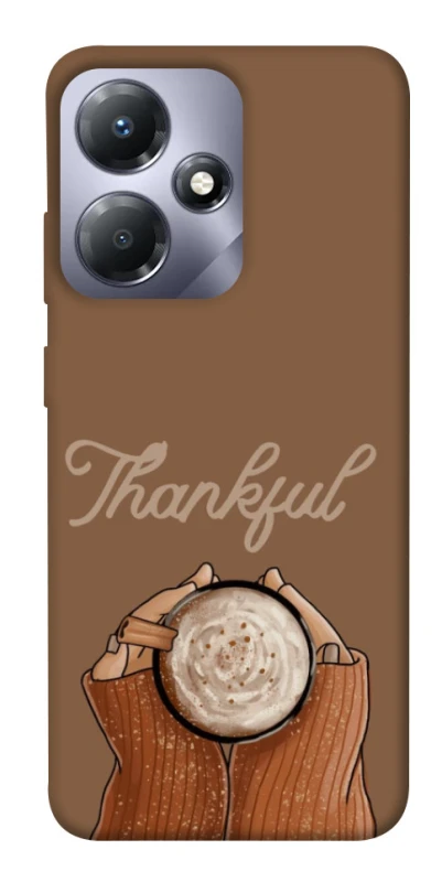 Чохол на Infinix Hot 30i Thankful coffee фото 1 з 1