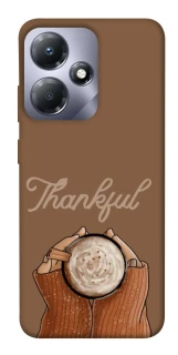 Чохол на Infinix Hot 30i Thankful coffee фото 1 з 1